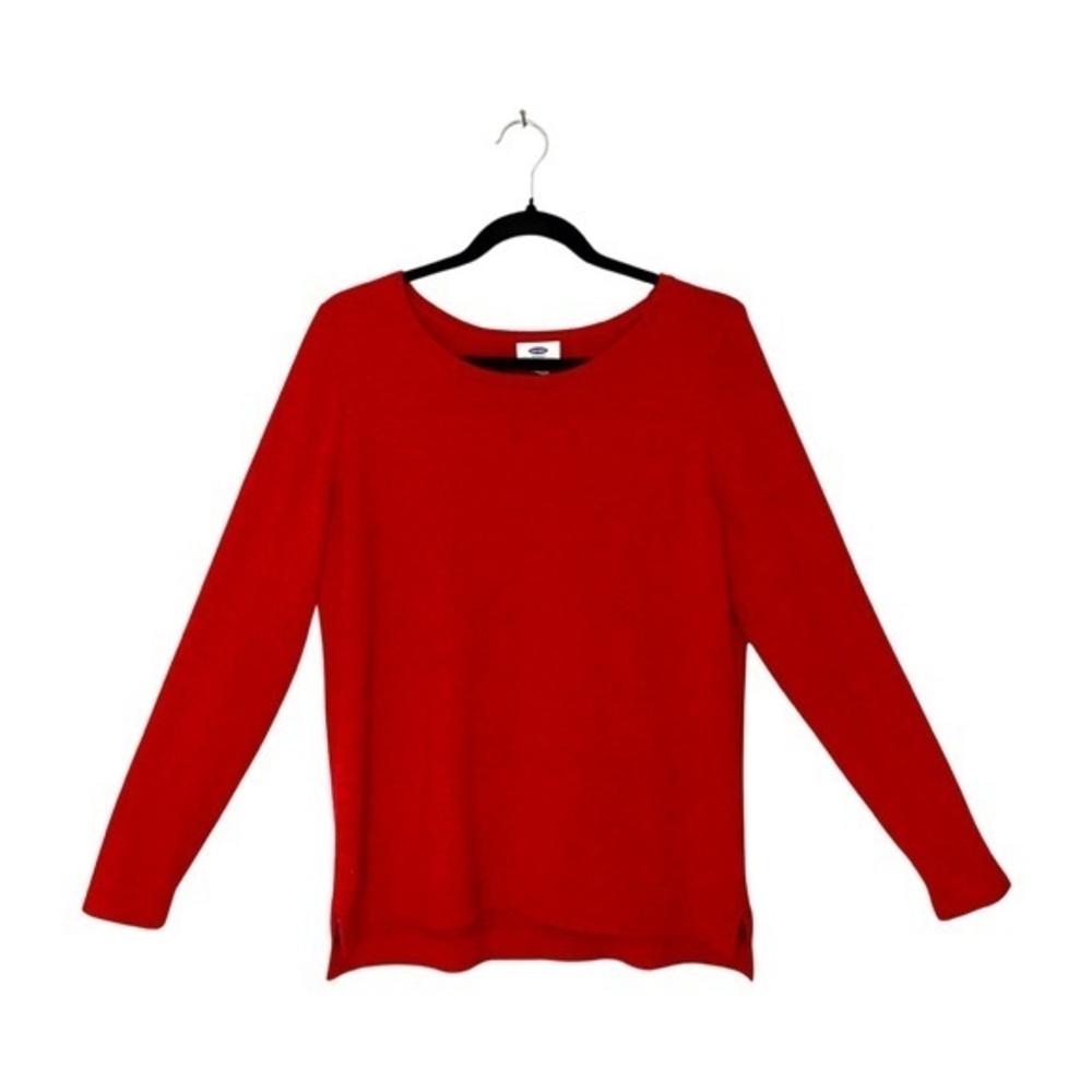 The Gap Red Pullover Long Sleeved Crew Neck Sweater SzXL